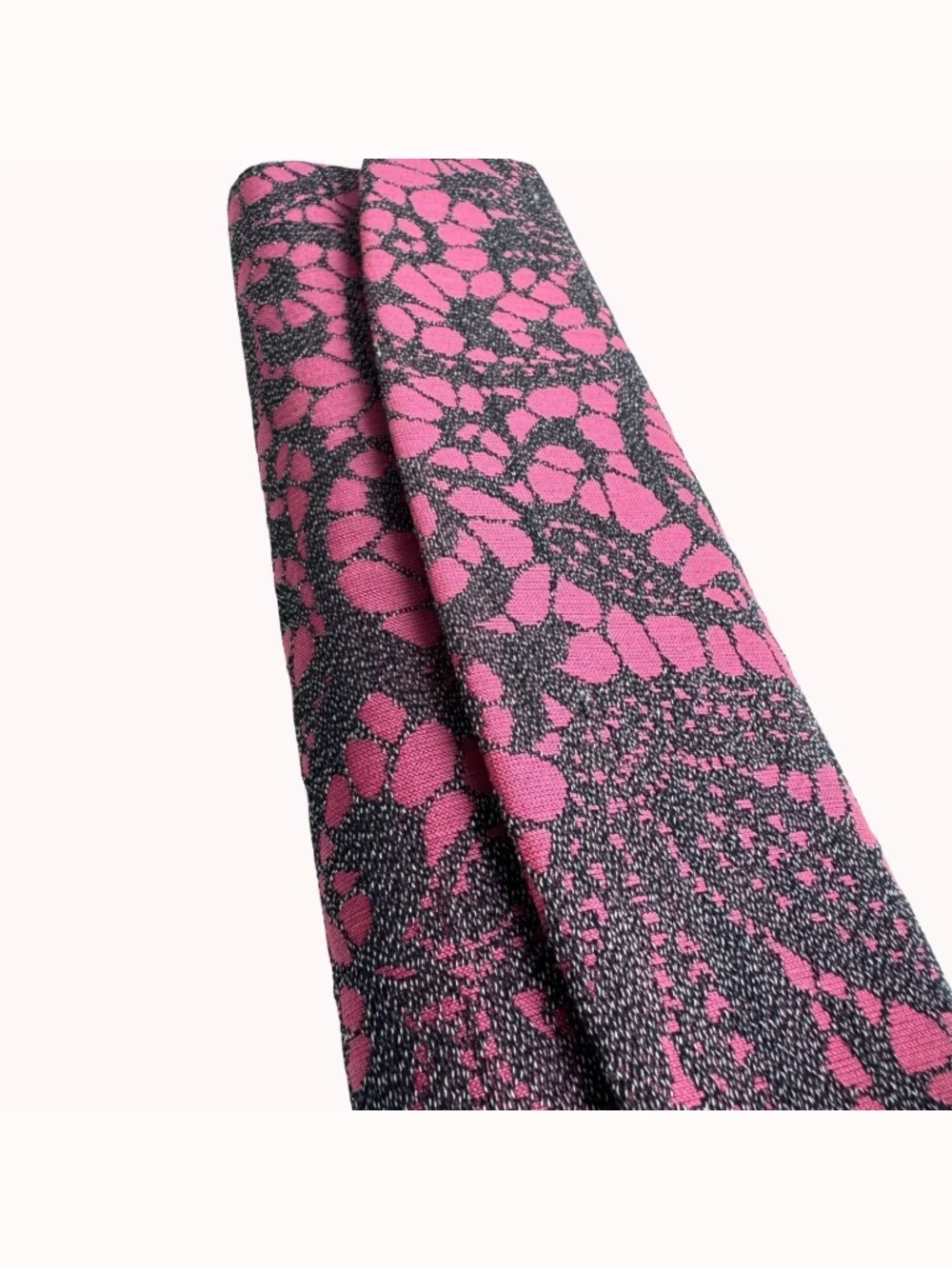 Vintage Pink Black Fabric Clutch Evening Bag Wedding Purse Formal Party Makeup